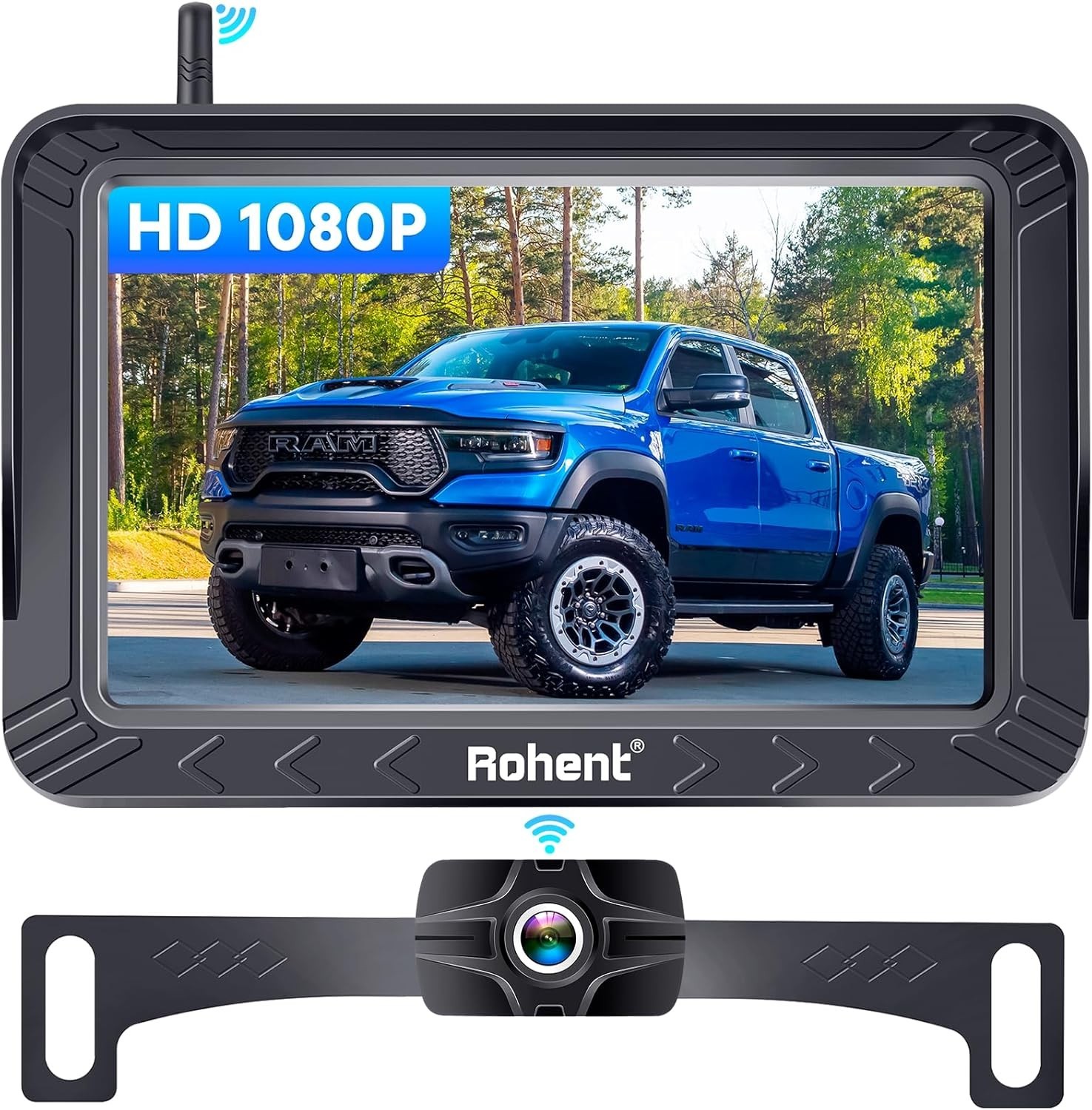 Crystal Clear 1080P HD Wireless Rear Camera - Perfect for Trucks & Vans thumbnail 11
