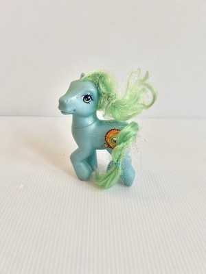 G3 Gen 3 MLP My Little Pony AUGUST BREEZE Hasbro Jewel Birthday Pony 2004