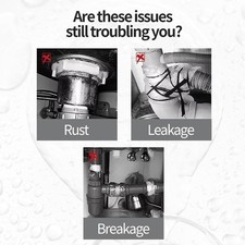 Kitchen Sink Strainer Basket with Stainless Steel and Leak Proof Gasket System