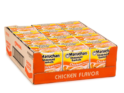 #ad Maruchan Instant Lunch Chicken Flavor 2.25 Ounce Pack of 12 $7.93