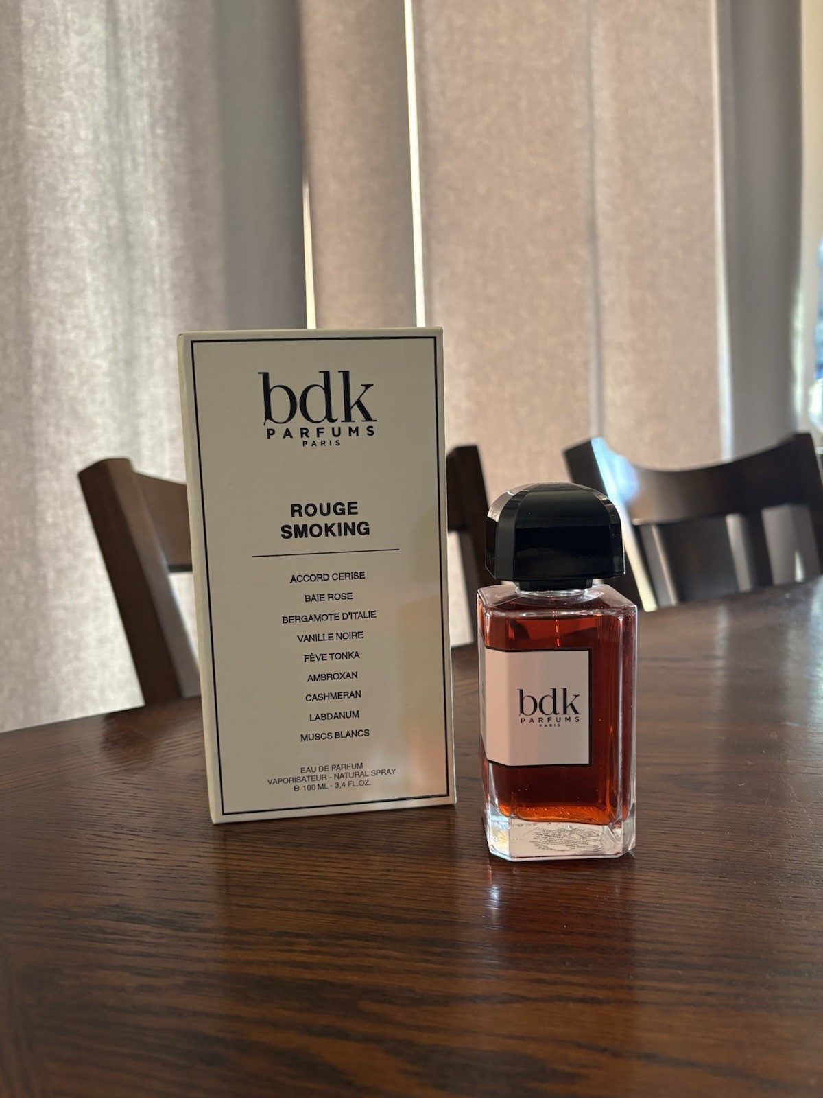 BDK Parfums Rouge Smoking Eau de Parfum Spray, Unisex, 3.4 fl oz (100 Ml)