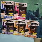 FUNKO! POP! LOT 5 Vinyl Figure: DC Superheroes, Batman Colors Entertainment Exc.
