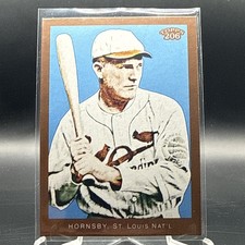 2009 Topps 206 - Rogers Hornsby #83 Bronze