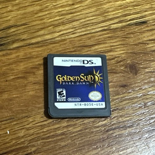 Golden Sun Dark Dawn (Nintendo DS, 2010) Authentic - Game Only!!