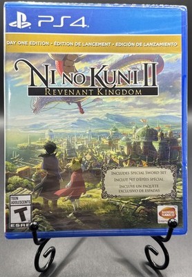 Ni No Kuni II Revenant Kingdom Day One Edition PS4 PlayStation 4 New Sealed NIB