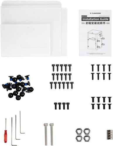 FLASHFORGE AD5X 3D Printer Enclosure Kit DIY Colors & Style Noise&Odor Reduction