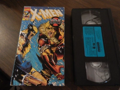 X-MEN ANIMATED TV CARTOON VOL. 5 COLD VENGEANCE VHS 1993 VTG. WOLVERINE COMICS