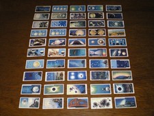 Full set of WILLS ROMANCE OF THE HEAVENS 1927 cigarette cards in VG condition