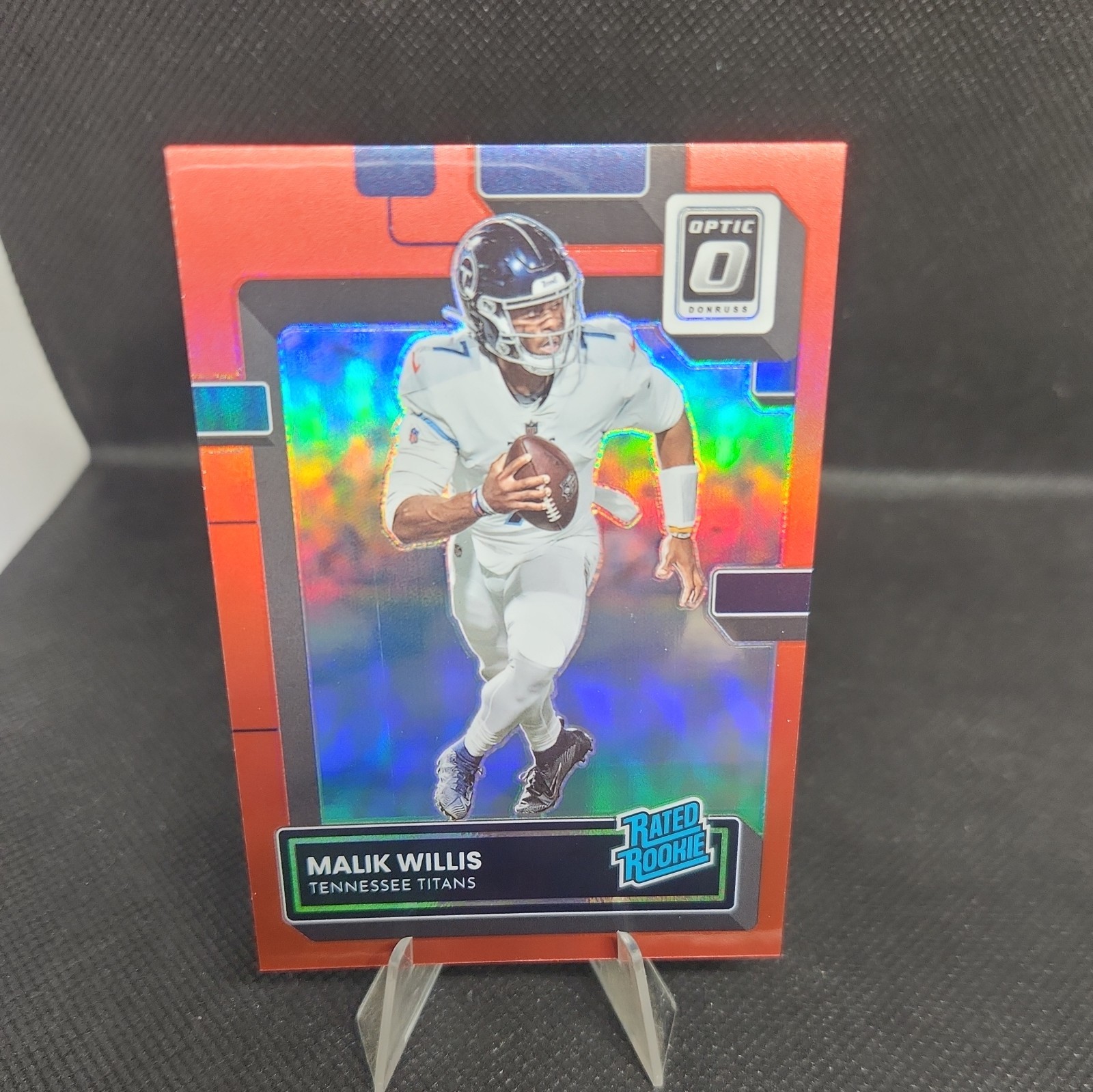 2022 Donruss Optic MALIK WILLIS Red Prizm Rated Rookie RC #203 SP! /99