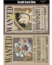 One Piece Monkey D. Luffy Credit Card Smart Sticker Skin Small Chips Bank Debit