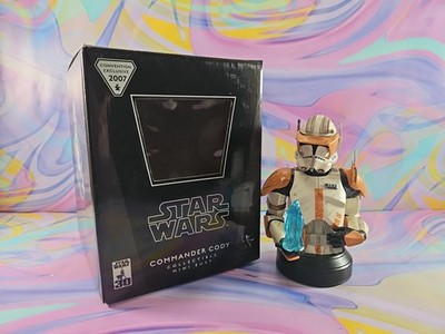 Star Wars Gentle Giant Commander Cody Collectible Mini Bust /3500 Convention Exc