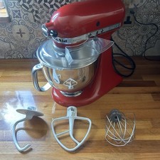 Kitchen Aid Artisan Stand Mixer 4.8L 5KSM150 + Attachments - Tested & Working