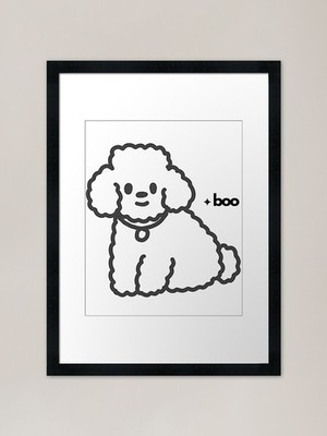 Puddle by DRAW WITH BOO Framed Art  Framed Wall Art Poster Canvas Print Picture