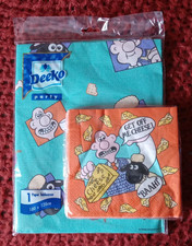 Wallace & Gromit Party Paper Table Cover (180 x 120cm) & Napkins.     T 1