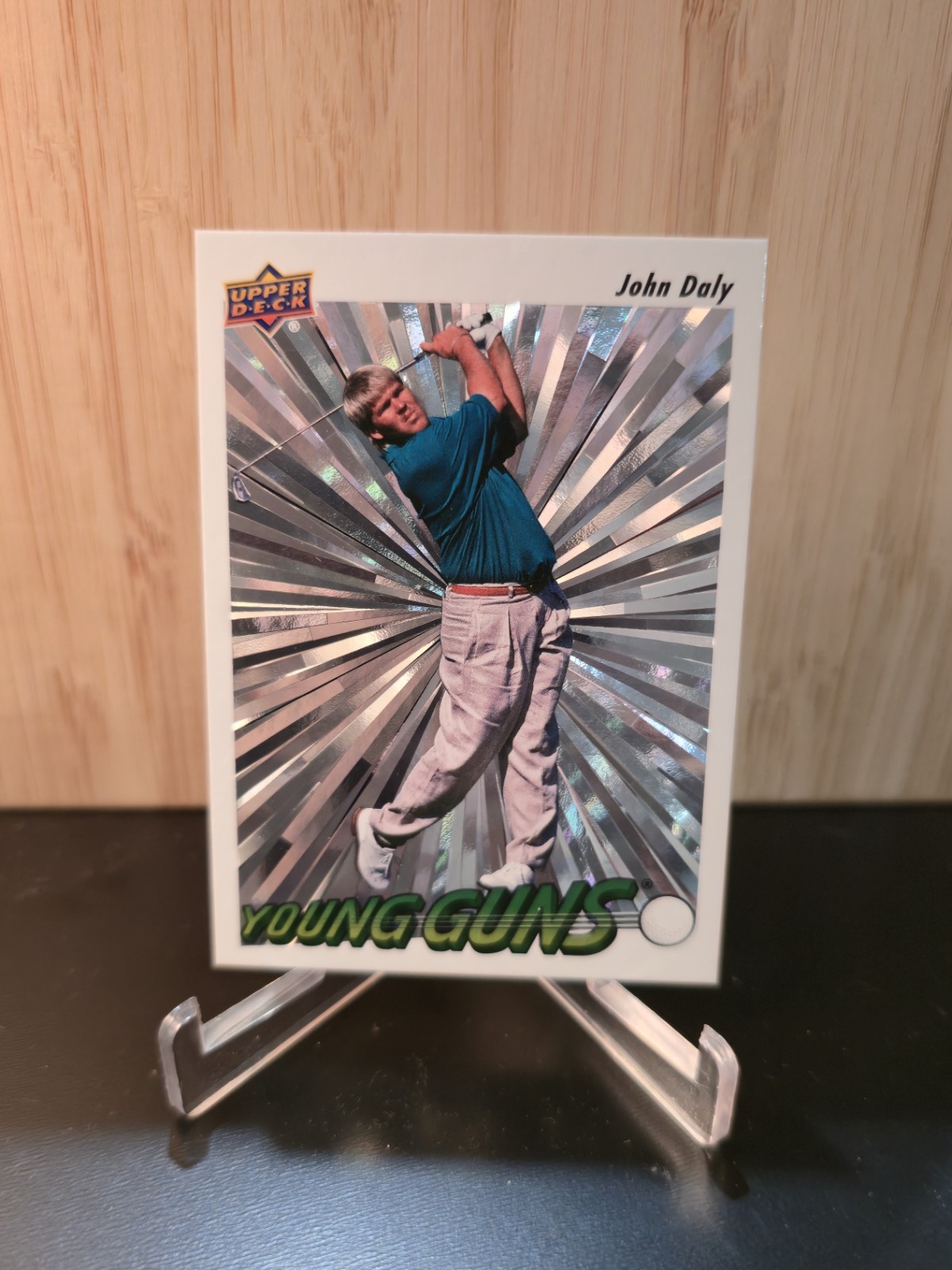 2026 Upper Deck Golf John Daly #136 Young Guns Outburst Retrospect 