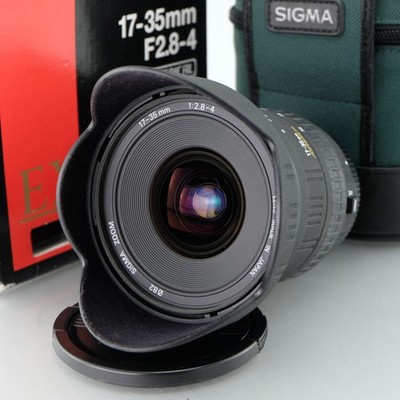 Canon EF Mount Sigma EX 17-35mm f2.8-4 Aspherical Ultraweitwinkel Objektiv Vollfra