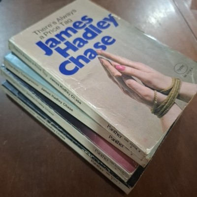 James Hadley Chase - 4 Pulp Fiction Crime Novels Panther Editions