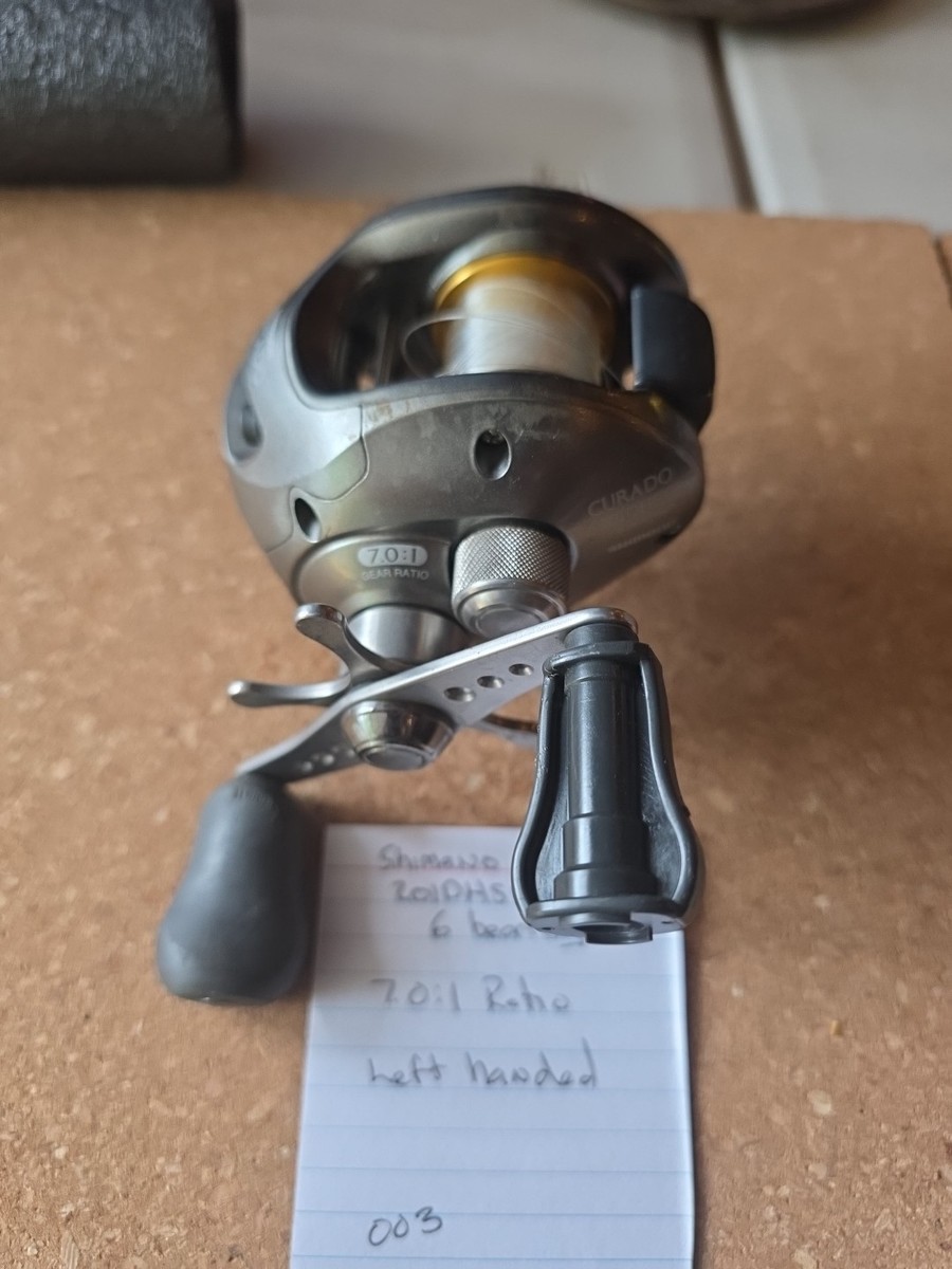 old shimano curado 201dhsv Shimano Curado 201DHSV Left Handed