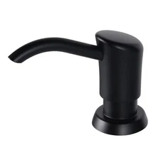 NEW GAGALIFE Built in Sink Soap/Lotion Dispenser Black In Original Packaging