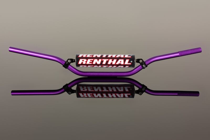 Guidon Renthal 971 RC réduit fatigue bras guidon moto cross 22mm
