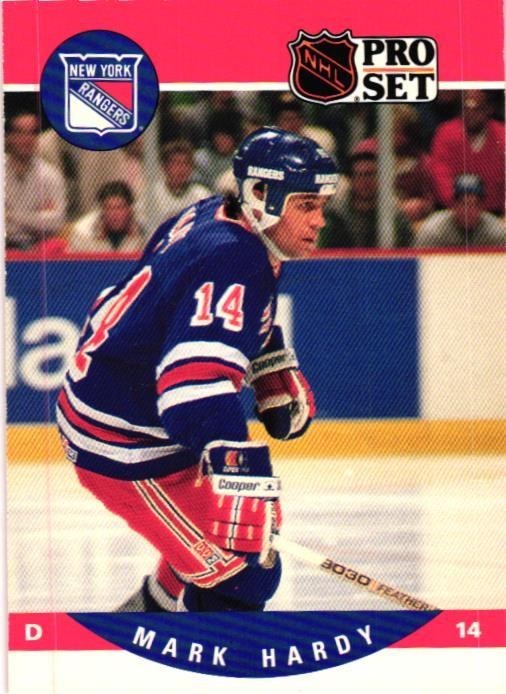 1990-91 Pro Set - Mark Hardy #489