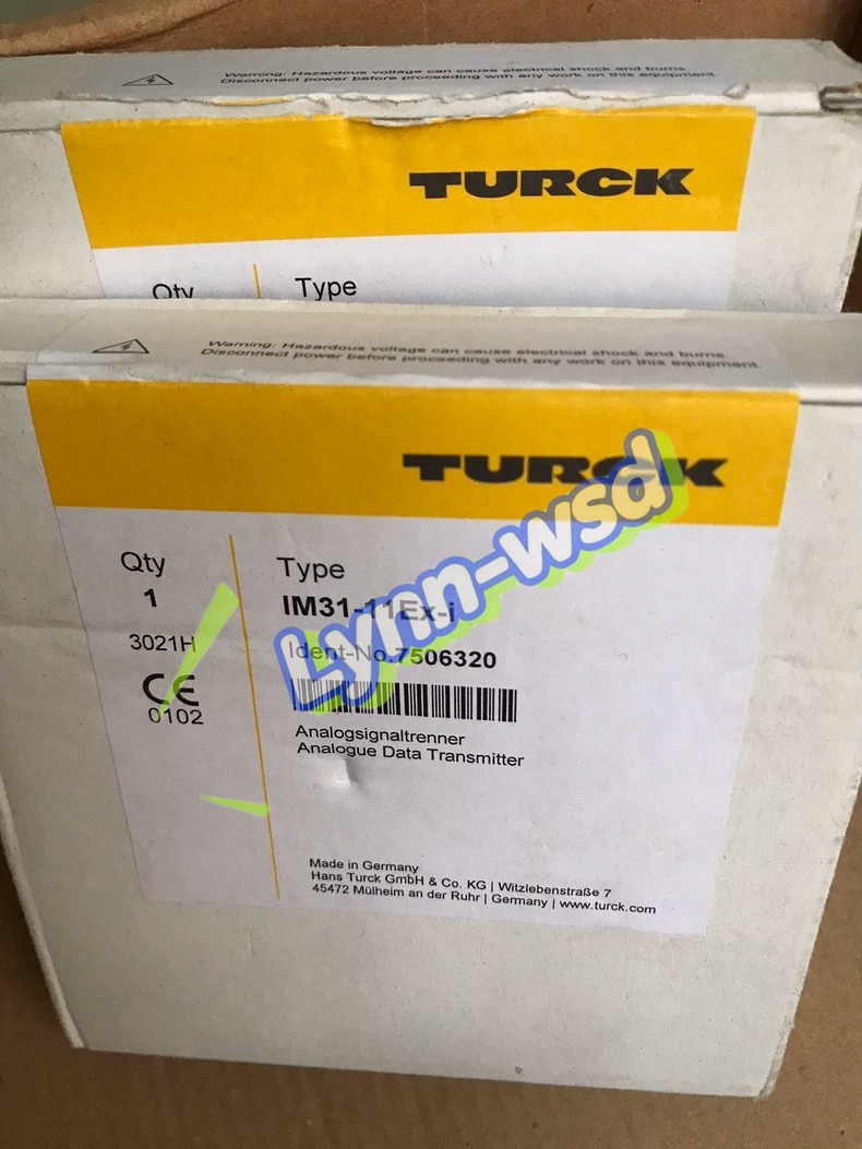 1PCS TURCK IM31-11EX-i 7506320 Safety barrier New