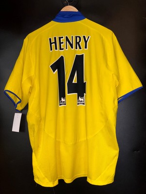 ARSENAL HENRY 2003-2004 ORIGINAL JERSEY Size L