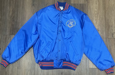 VTG 80s Birdie Richard A. Leslie Satin Bomber Jacket XL USAFE Air Force USA Made