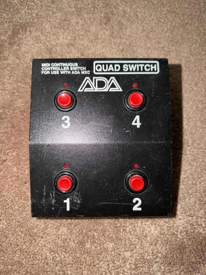 ADA Quad Switch Foot Controller - Midi Continuous Controller für ADA MXC