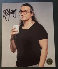 PRO WRESTLING CRATE "RJ CITY"  AUTOGRAPHED 8X10 !! CERTIFIED!!