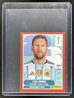 2026 World Cup Sticker Lionel Messi Argentina Red Border #ARG-17