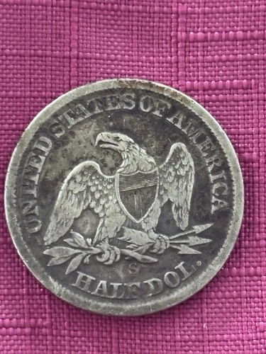 US / American Seated Liberty Half Dollar Coin 1859