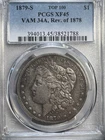 1879 S Rev Of 1878 Vam 34A Pcgs Xf45 Rev 78 Us Top 💯 👇🏻