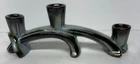 VTG Frankoma Plainsman Woodland Moss 3 Candle Holder