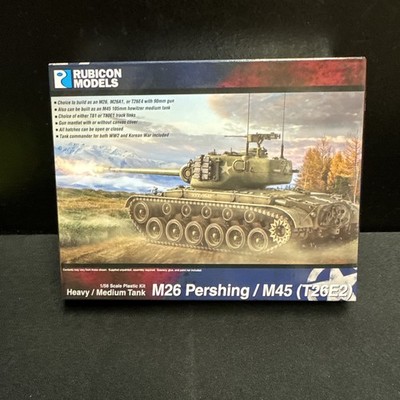 Rubicon Models 280116 1/56 M26 Pershing/M45 Tank US Army WW2 and Korea