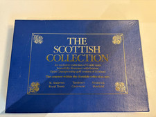 SCOTISH COLLECTION OF 6 TABLE MATS OF FAMOUS OPEN CHAMPION GOLF COURSES