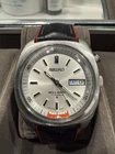 Seiko Bell-Matic Automatic Alarm Wristwatch Ref. 4006-6037 Vintage. Hirsch Strap