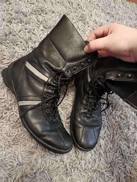 Women Marc Boots Black Leather 38