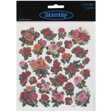 Tattoo King SK129MC-4911 Multicolored Stickers-Classic Roses