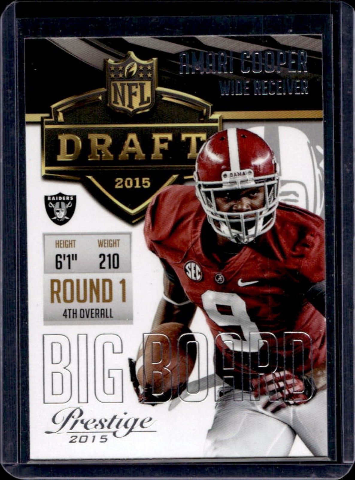 Amari Cooper Panini Prestige Draft Big Board #20 Base