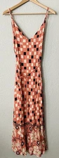 O’Neill Dorthie Maxi Beach Dress Sundress Size Medium