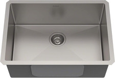 Standart PRO 28-Inch 16 Gauge Undermount Single Bowl Stainless Steel Kitchen Sin