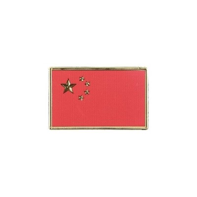 Hot National Flag Polymer Hook & Loop Patch Arm Badge 3D Five-Star Flag Backpack