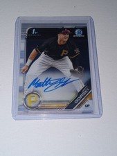 2019 Bowman Draft - Chrome Draft Pick Autographs Matt Gorski #CDA-MG (AU, RC)