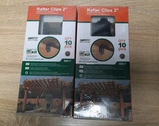 2 Boxez Of OZCO 56617 Klipsy krokwi 2" - Czarne Całkowita ilość 20 sztuk Nowe DARMOWA WYSYŁKA