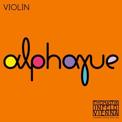 Thomastik-Infeld Alphayue, Violin D String, (Synthetic/Monel), 1/16, Medium