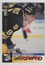 1995 Collector's Choice What's Your Game? Player's Club Cam Neely #355 HOF 8tn
