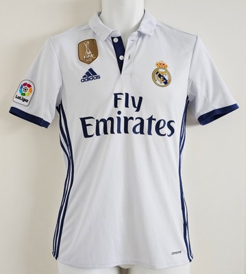 Real Madrid La Liga 2016-2017 Adidas Soccer Jersey #7 Home Kit