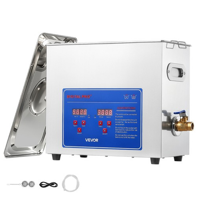 #ad VEVOR Ultrasonic Cleaner 6L Class Ultrasonic Parts Cleaner 40kHz for Jewelry $79.99
