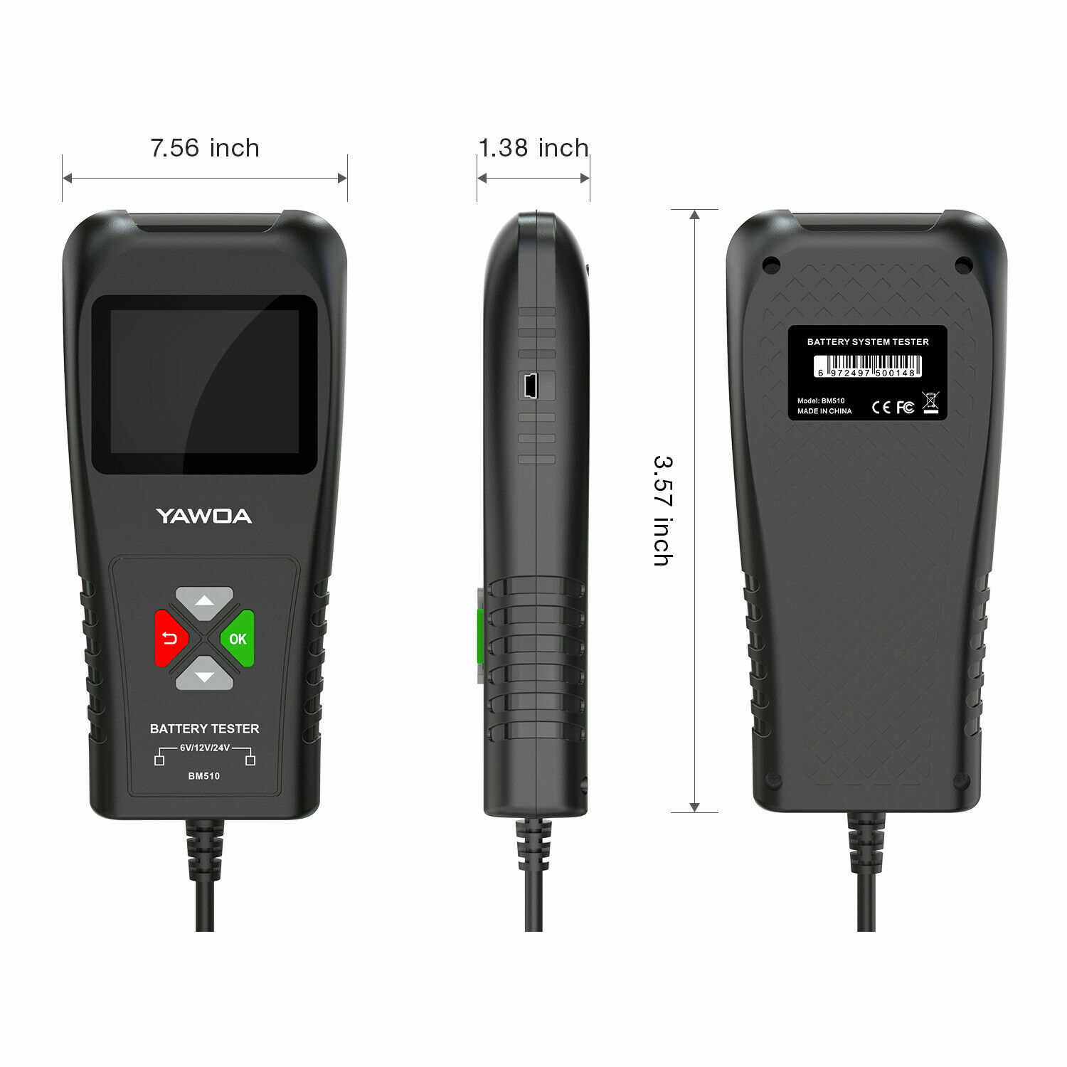 Cranking test аккумулятора